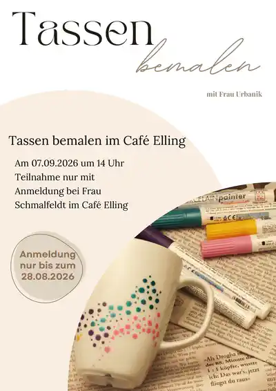 Tassen bemalen im SPZ